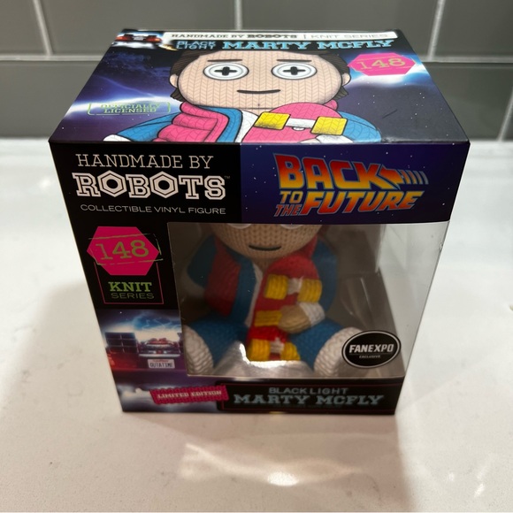 Handmade By Robots Back to the Future Marty McFly Limited Edition Vinyl Figure - Picture 2 of 5
